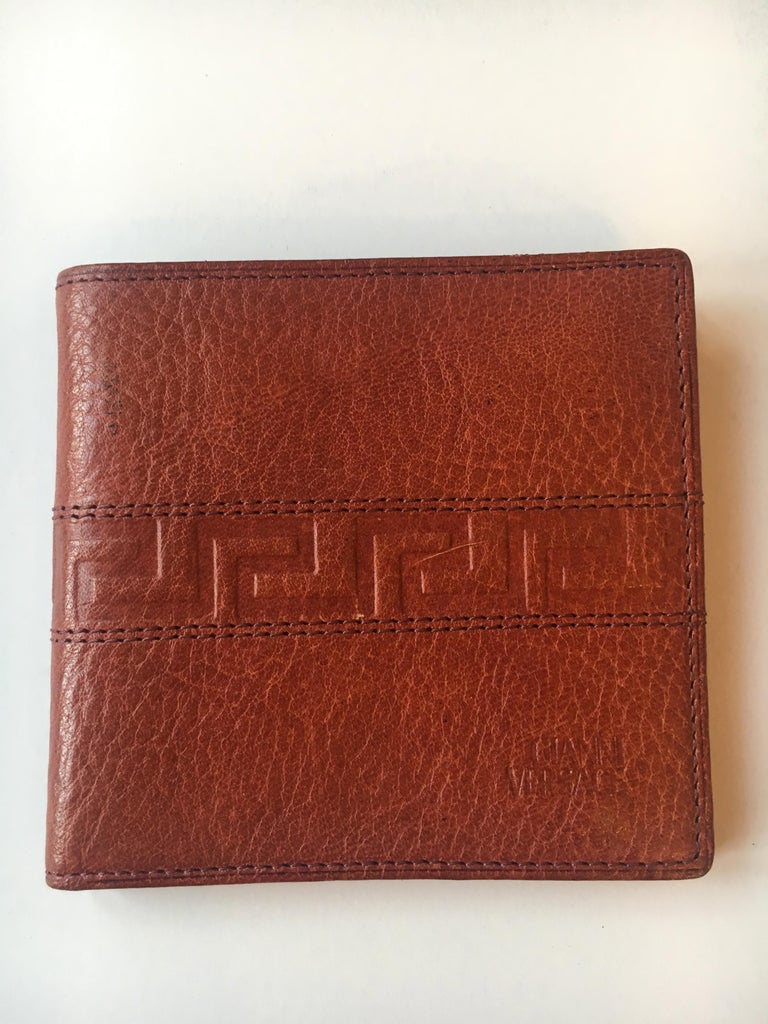 Versace Leather Wallet For Sale at 1stDibs versace key pouch