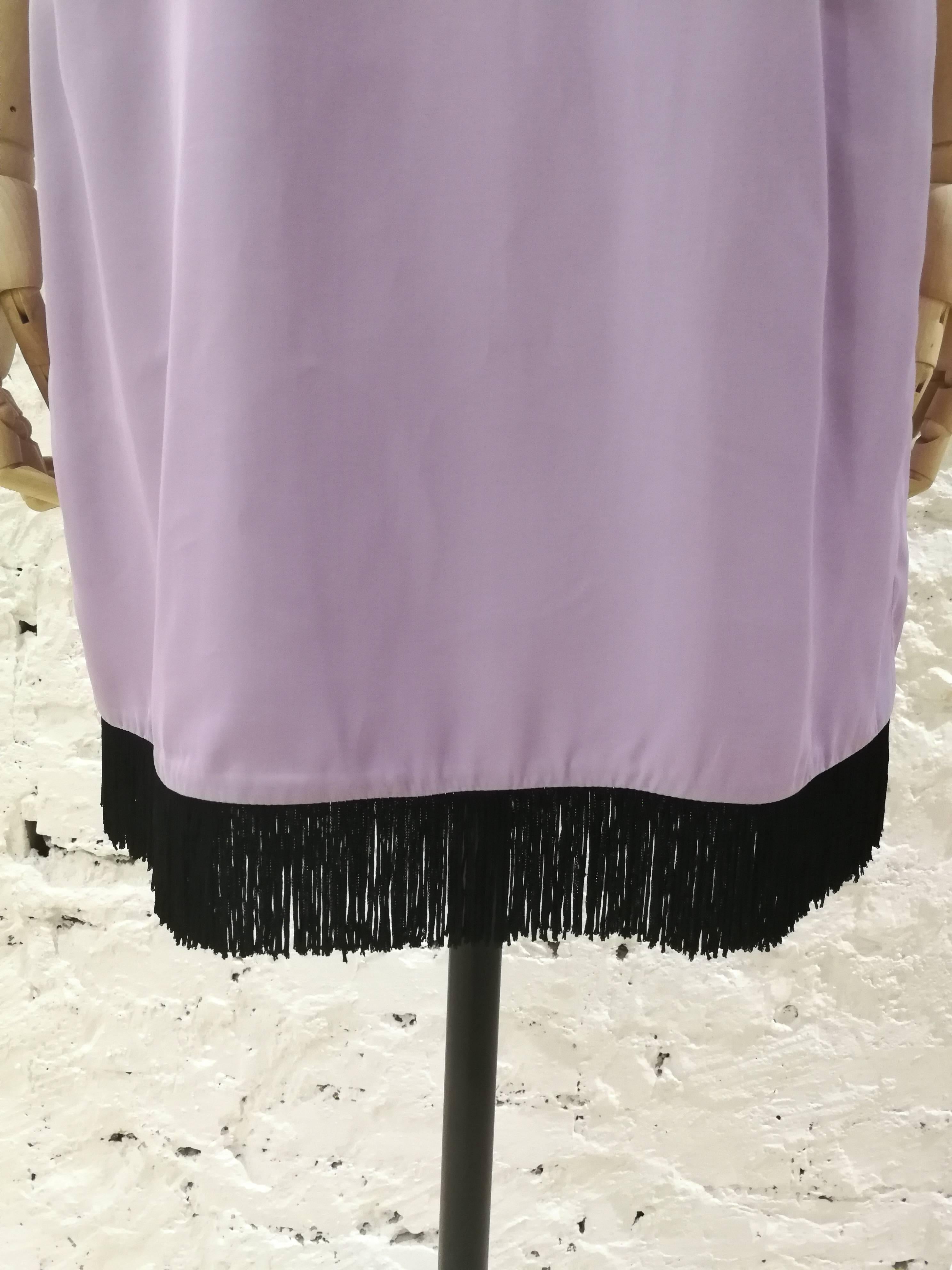 light purple silk dress