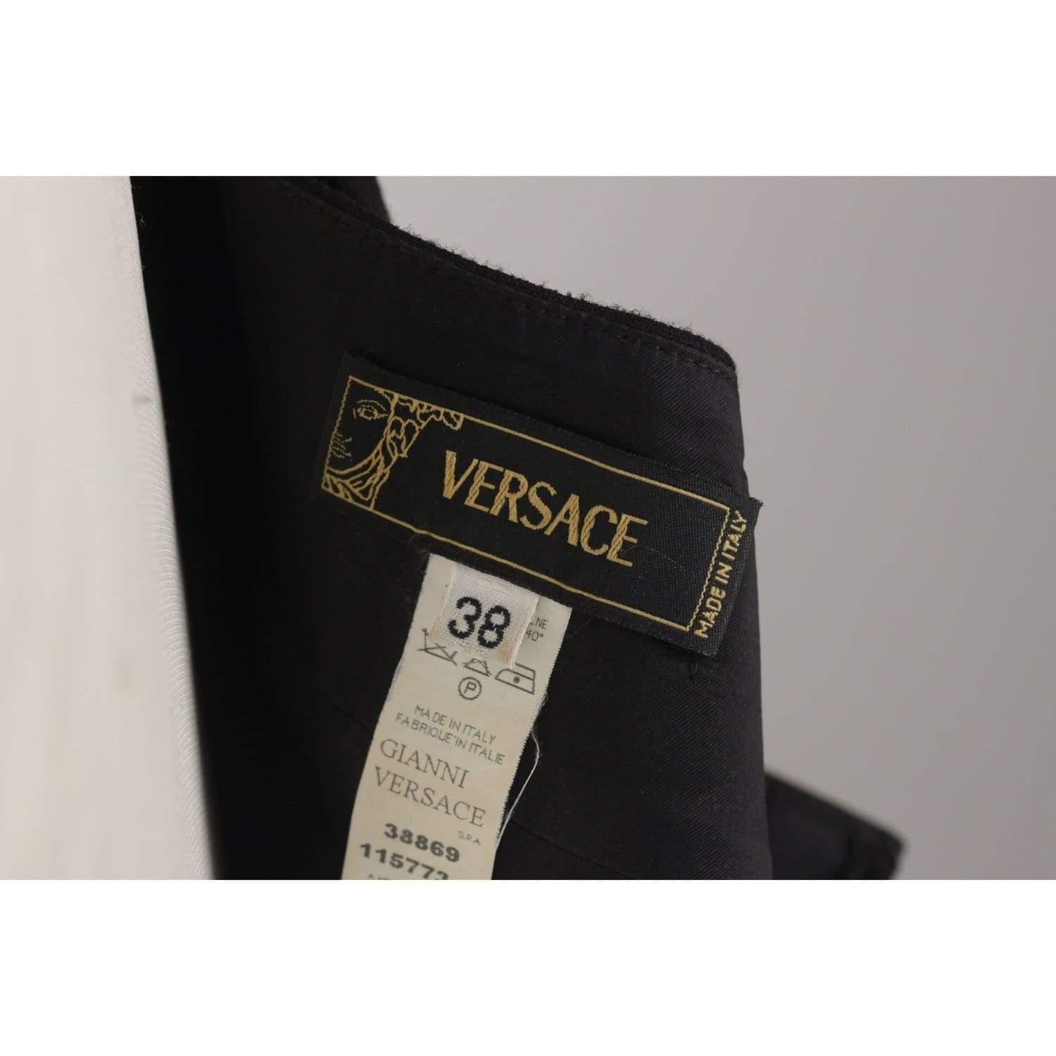 Versace Little Black Dress Size 38 1