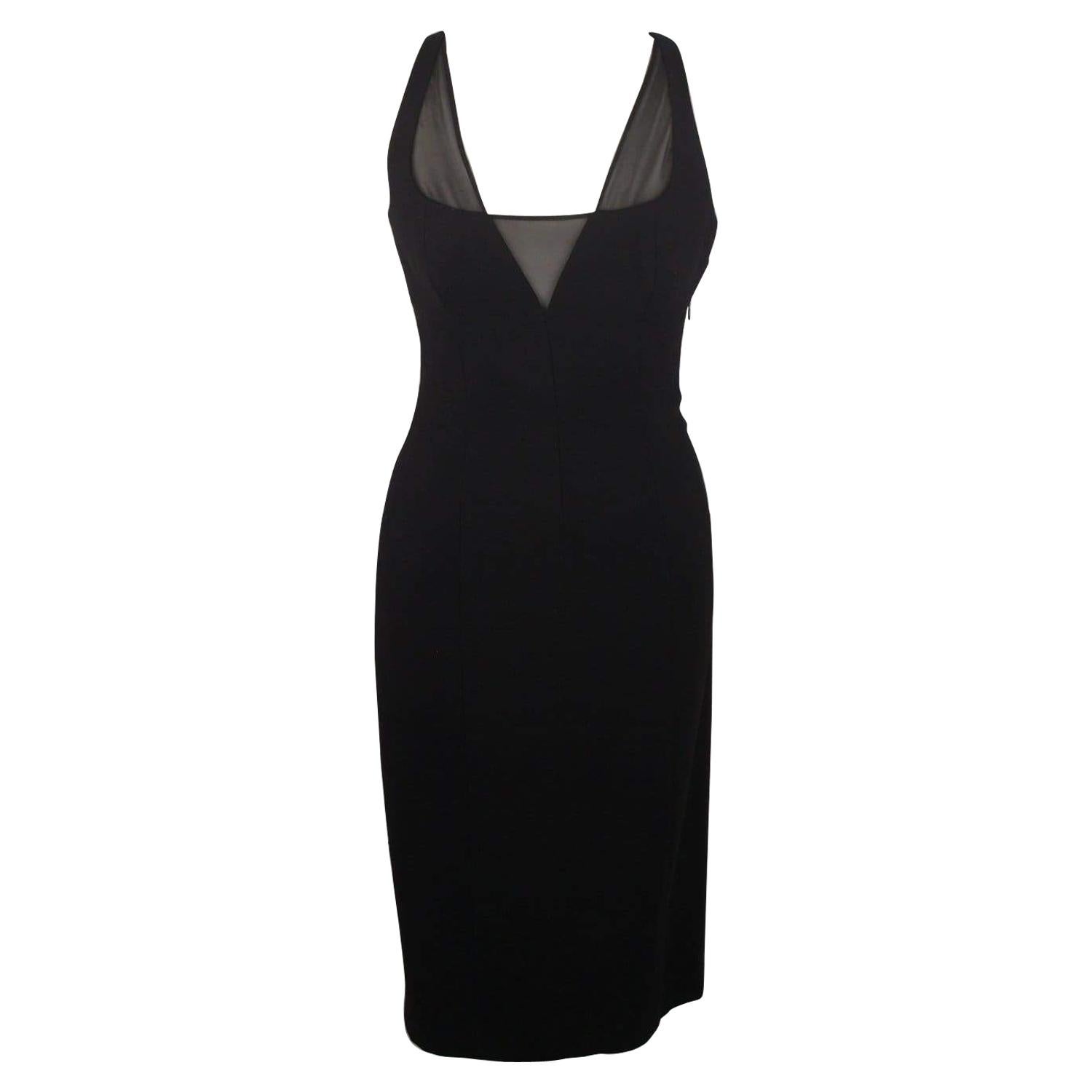 Versace Little Black Dress Size 38