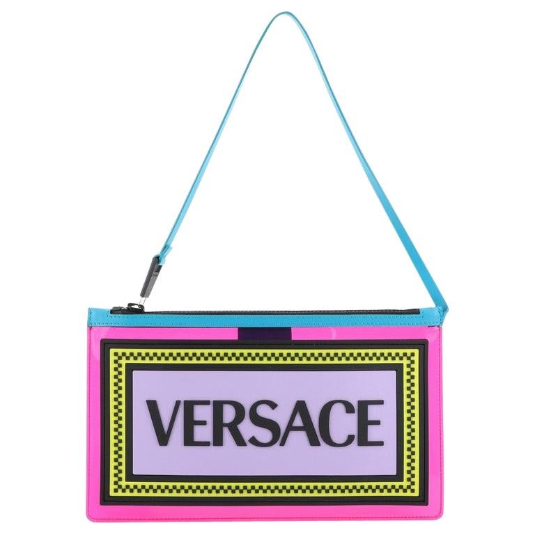 Versace Logo Clutch PVC