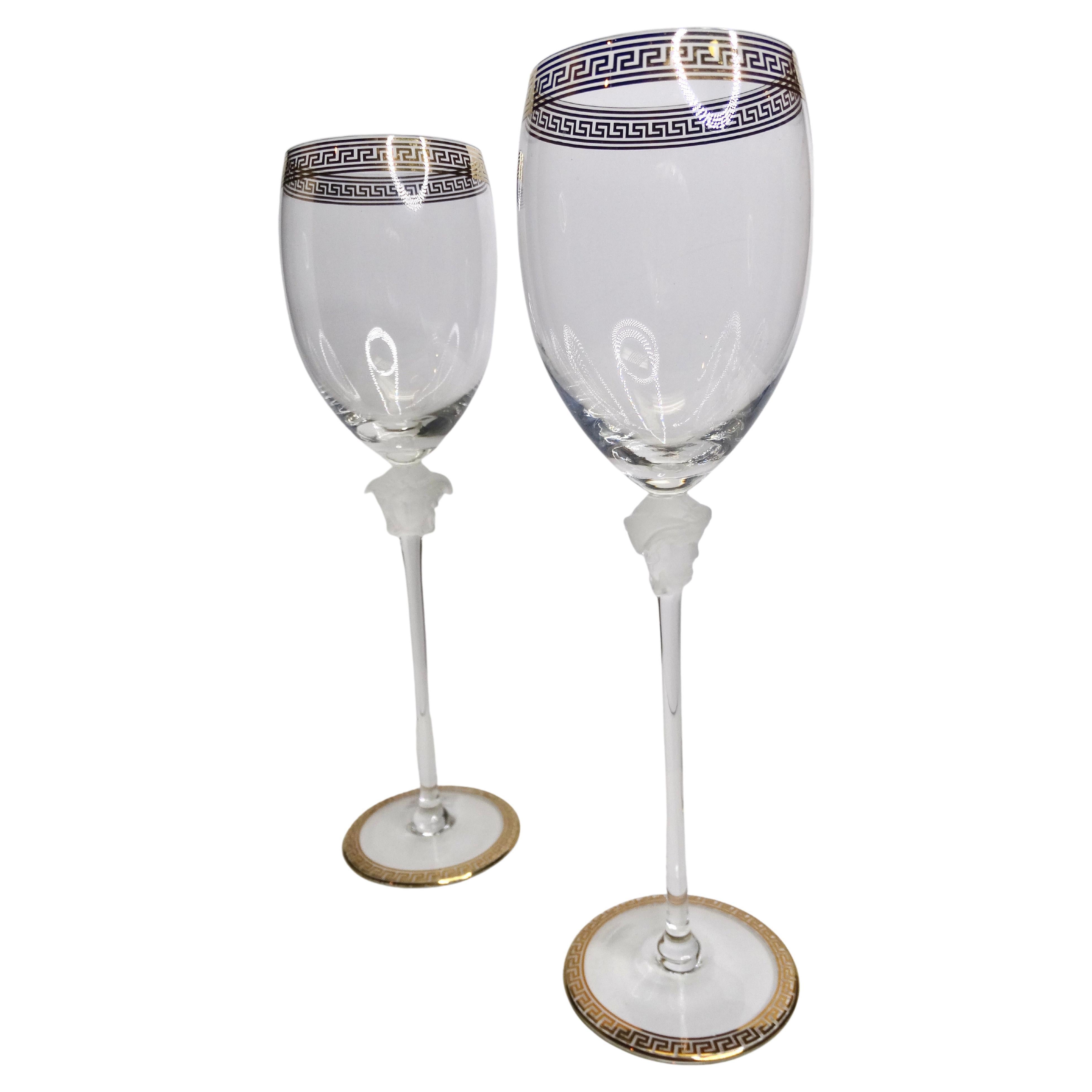 Versace Lumiére Set of 2 Red Wine Goblet