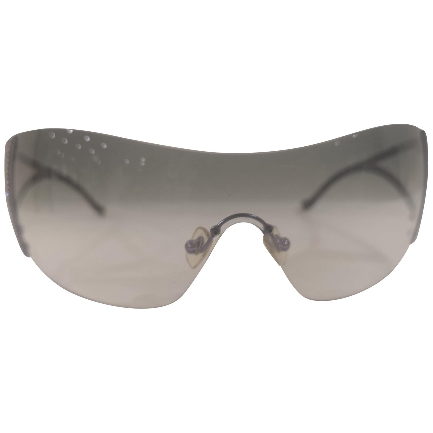 Versace Mask swarovski sunglasses NWOT at 1stDibs | versace swarovski  sunglasses