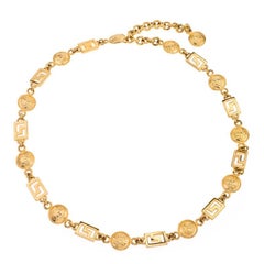 Versace Medusa and Greca Chain belt / Necklace