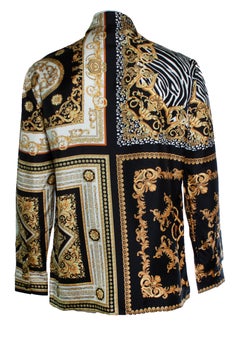 Versace, Medusa baroc print shirt