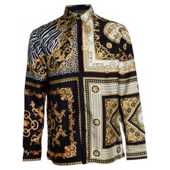 Versace, Medusa baroc print shirt Versace, Medusa baroc print shirt
