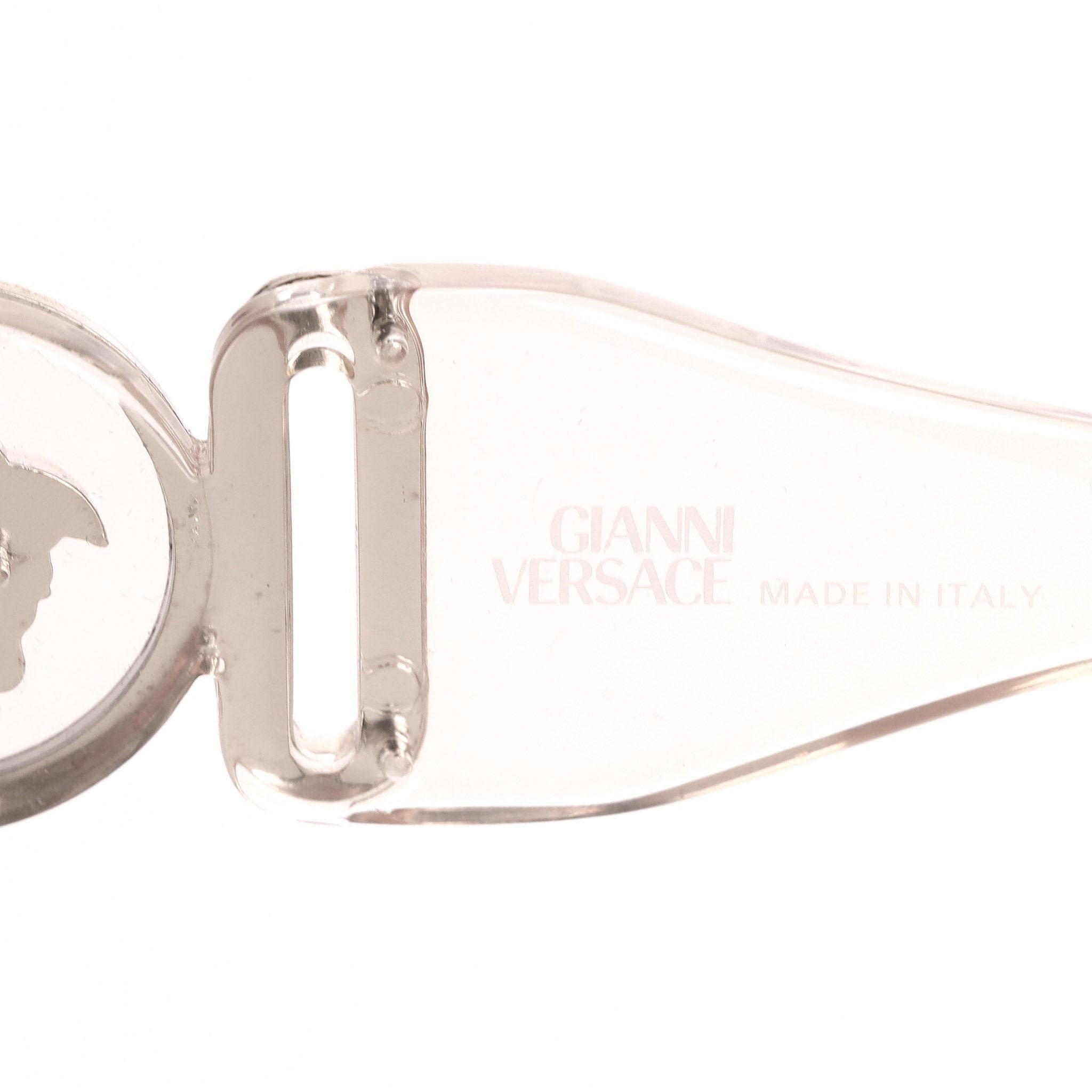 Versace Medusa Biggie Sunglasses For Sale 1