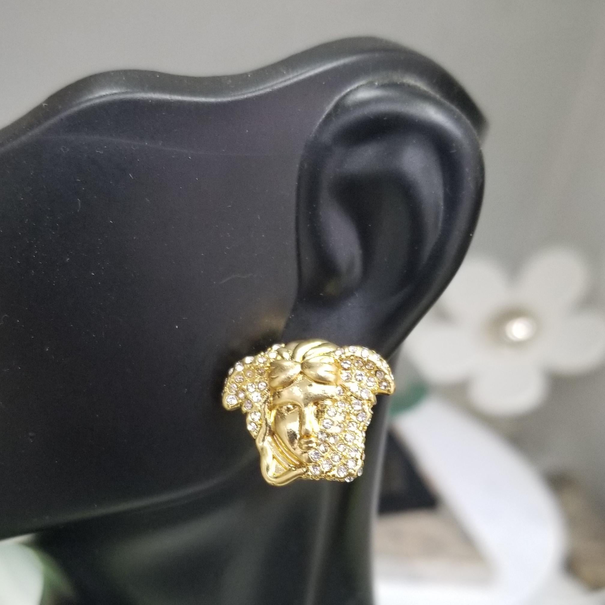 fake versace earrings