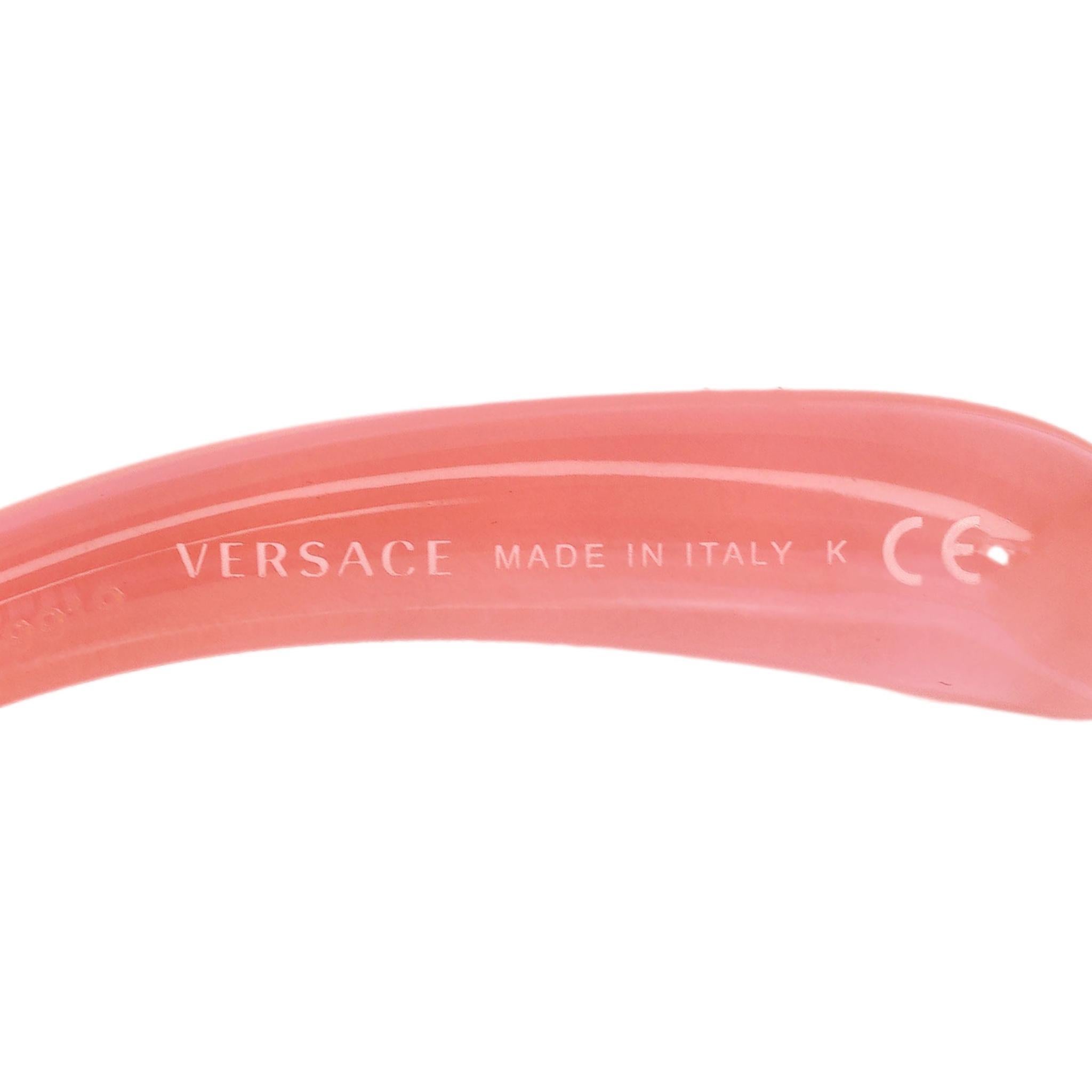 Versace Medusa Detaillierte Cat-Eye-Sonnenbrille im Angebot 5