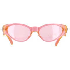 Versace Medusa Detailed Cat-Eye Sunglasses