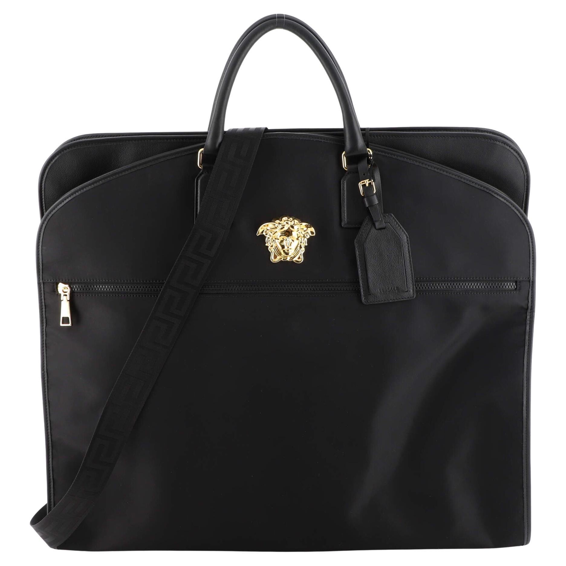 Versace Nylon Crossbody Bag 8 For Sale on 1stDibs