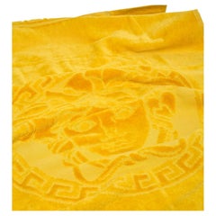 Toalla de mano Versace Medusa Oro, Amarillo intenso, Italia