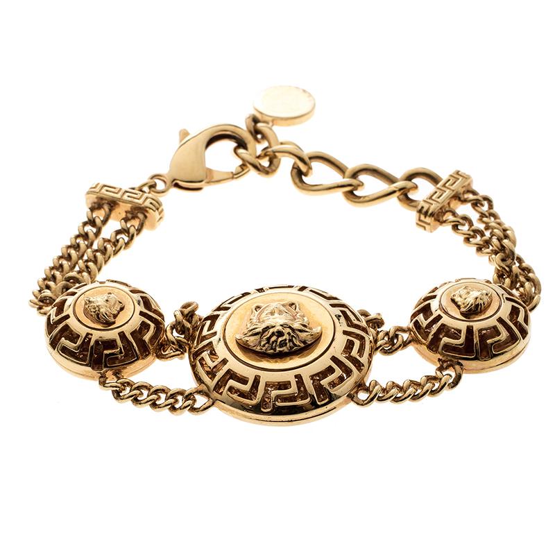 versace link bracelet