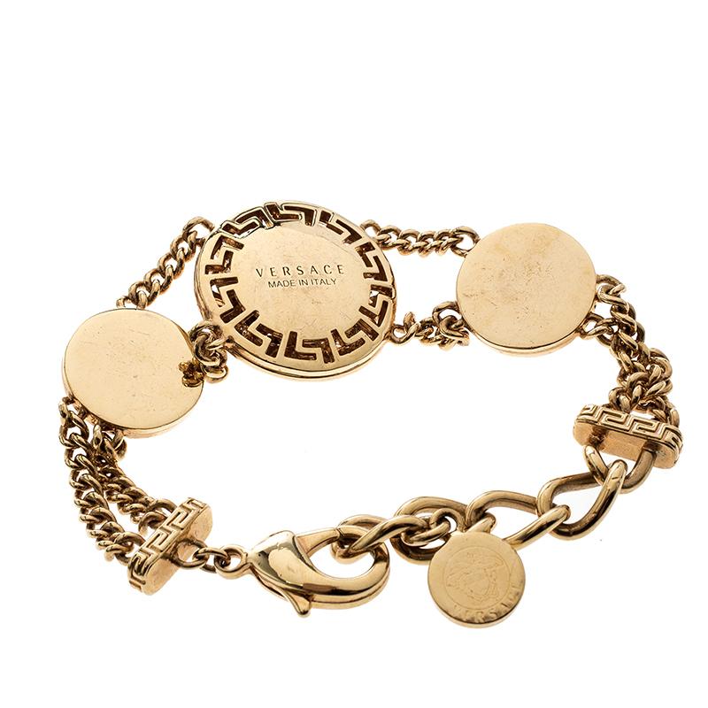 versace cuban link bracelet