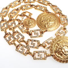 Versace Medusa Head Chain Belt