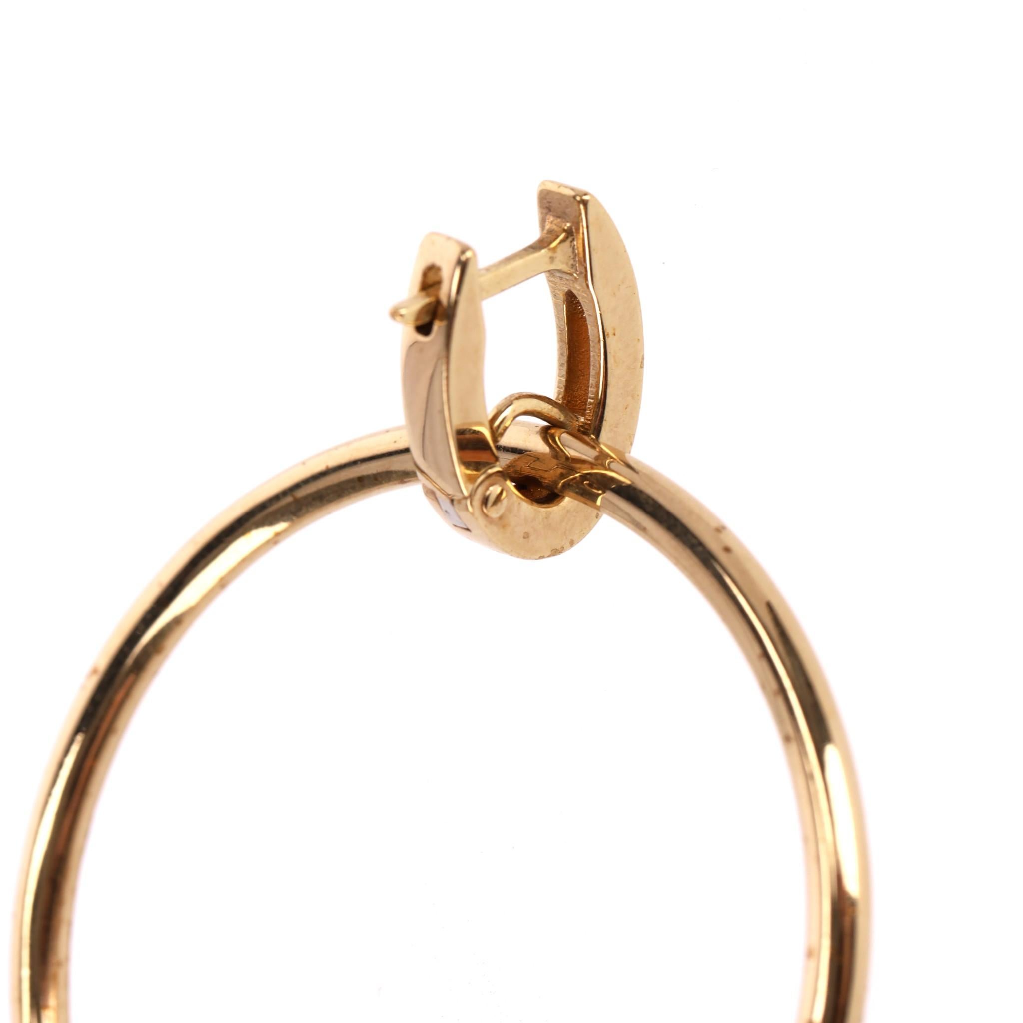 Versace Medusa Hoop Earrings 3