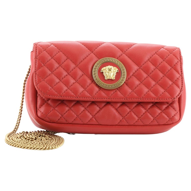 Versace Medusa Icon Crossbody Bag Quilted Leather Mini at 1stDibs versace crossbody bag, icon