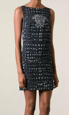 Versace Medusa Print Dress Size 46 - 10