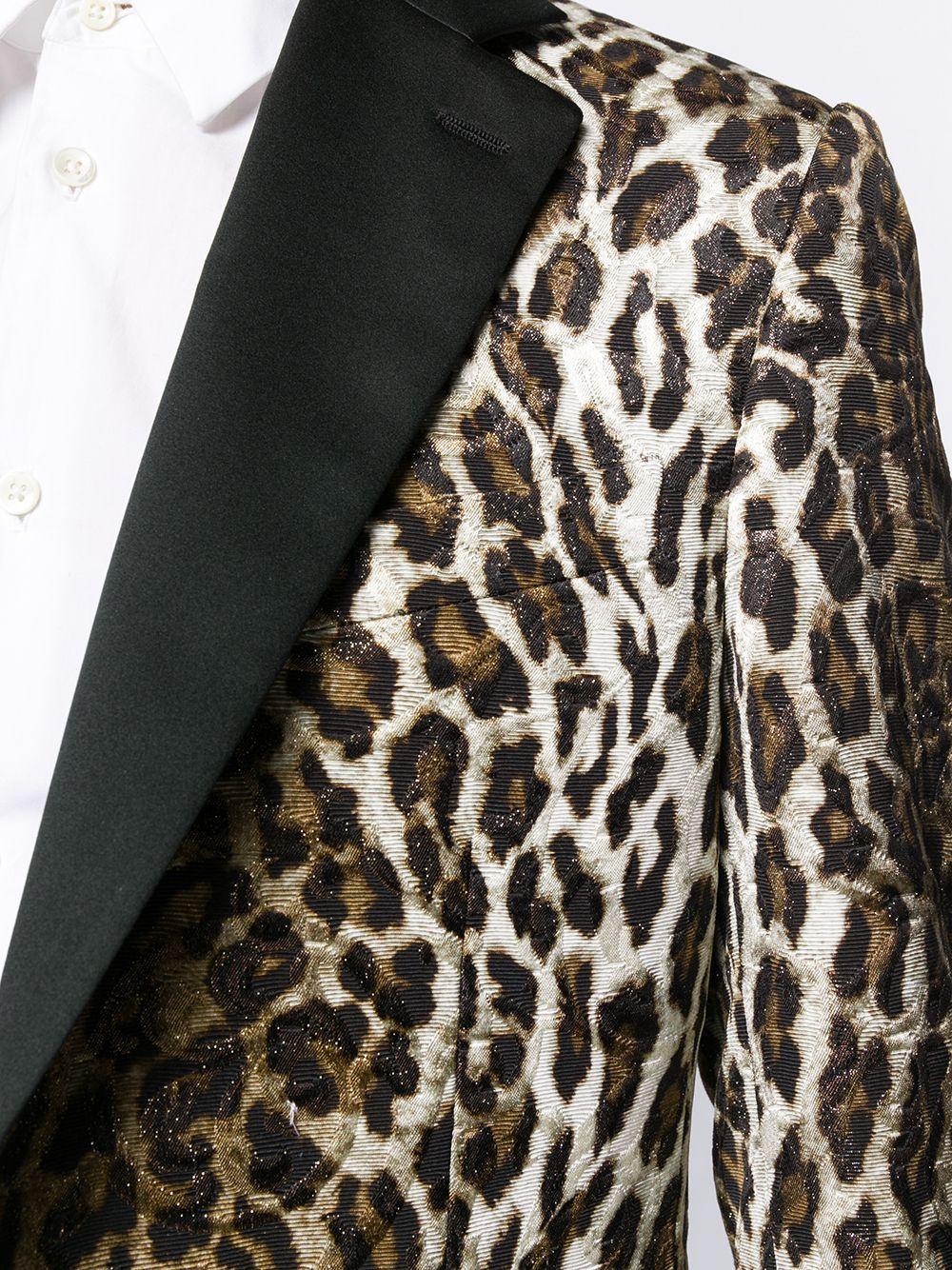 cheetah print blazer mens