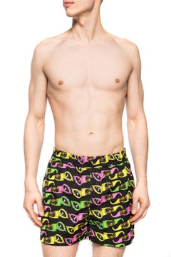 Versace Mens Medusa Biggie Sunglasses Print Cotton Shorts Size 50
