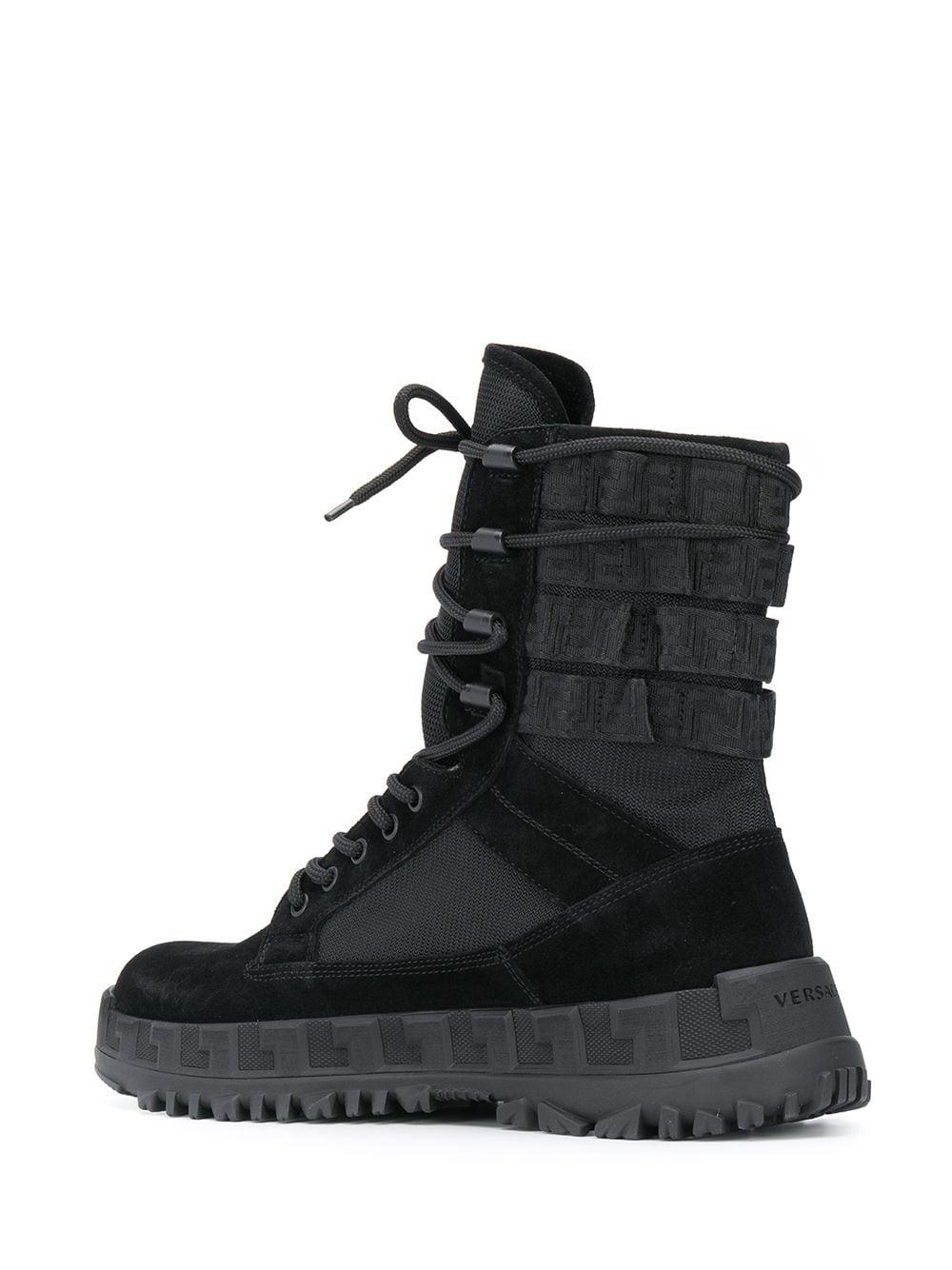 versace combat boots