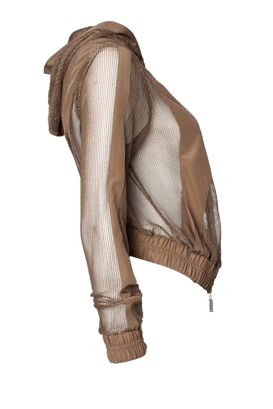 Versace, mesh cardigan In Excellent Condition For Sale In AMSTERDAM, NL