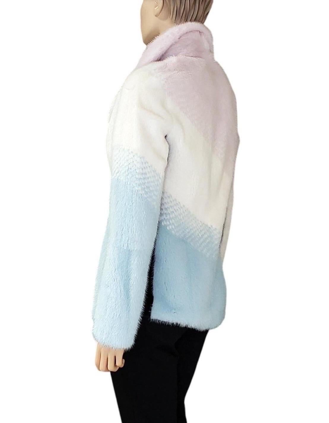 Versace Mink Fur Jacket Coat NWT For Sale 1