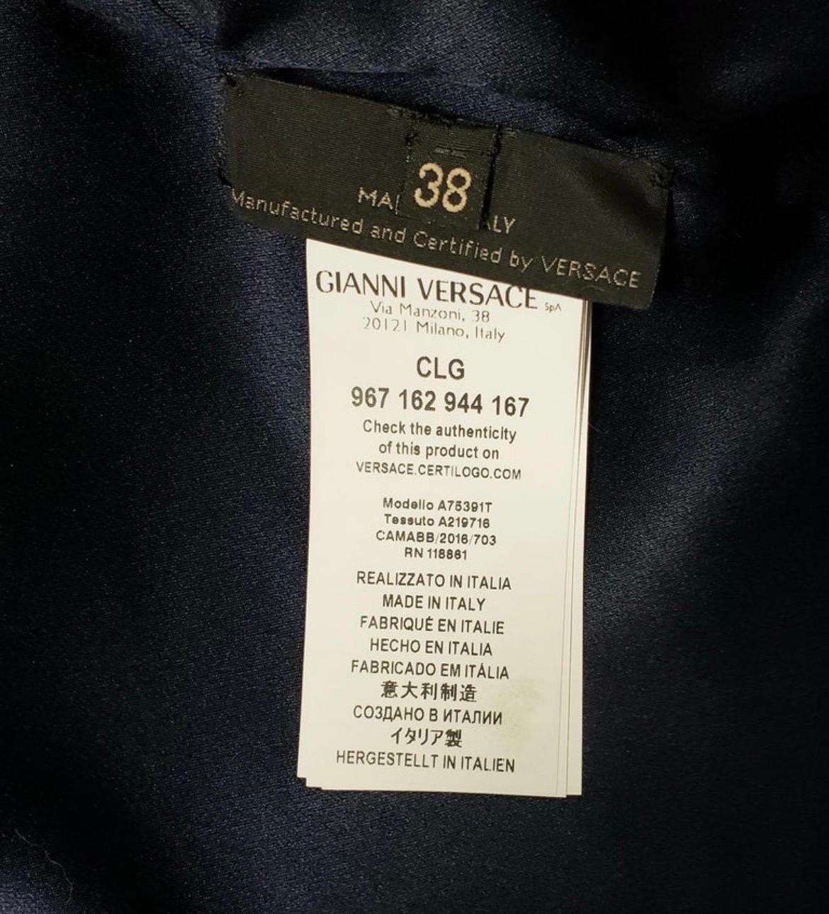 Versace Mink Fur Jacket Coat NWT For Sale 3