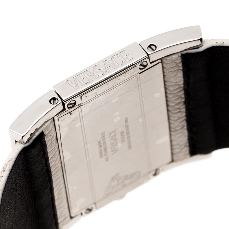 versace rectangle watch