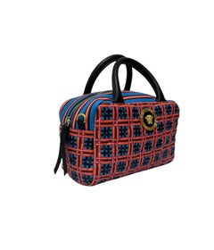 Versace Multicolor Leather Bag