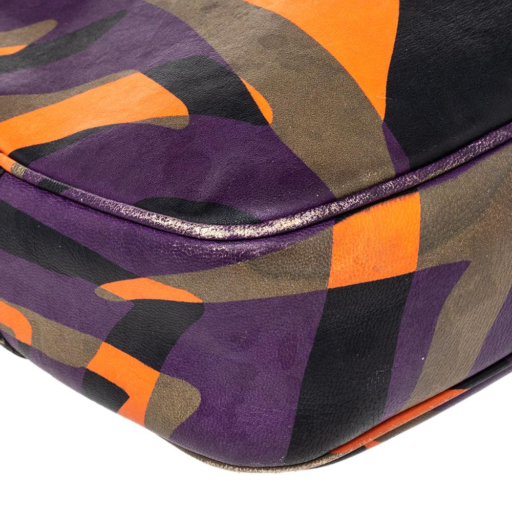 Versace Multicolor Leather Palazzo Medusa Camera Crossbody Bag 3