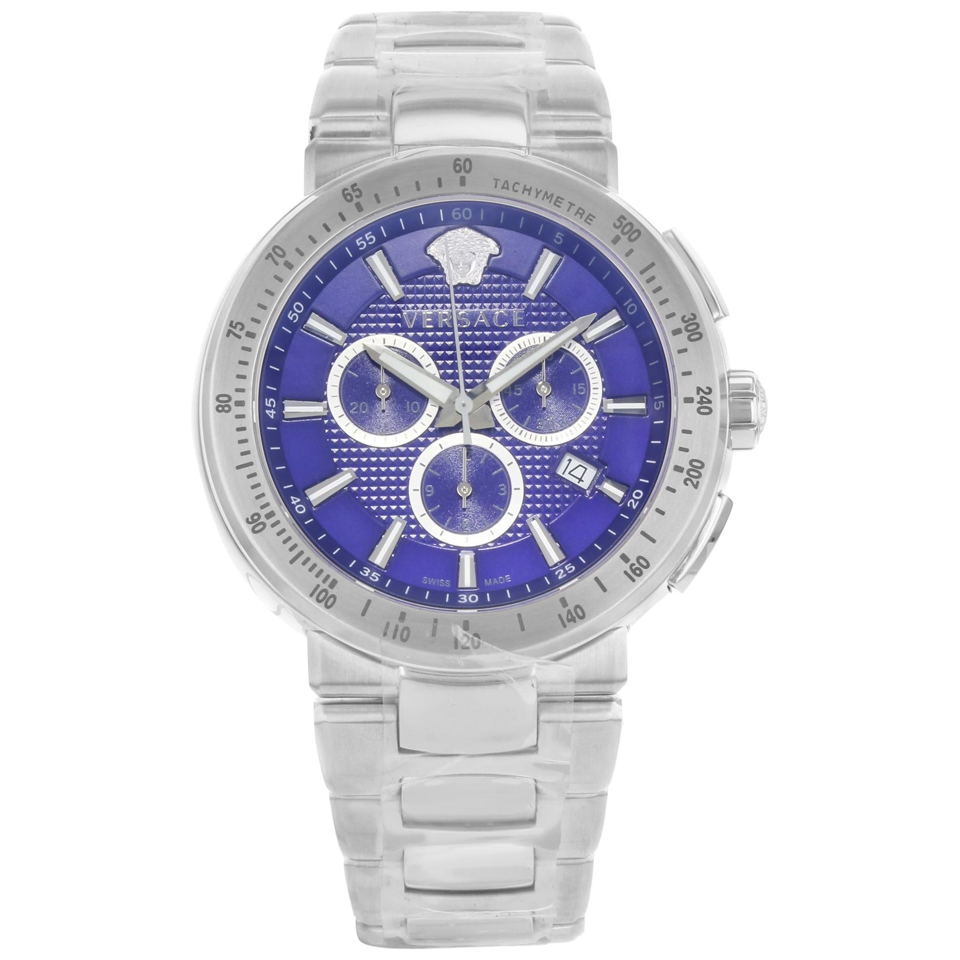 Versace Mens Watch - 7 For Sale on 1stDibs | versace watch for men ...