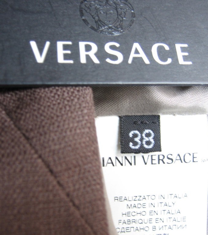 Versace New Bodycon Spiral Seam Dress 5