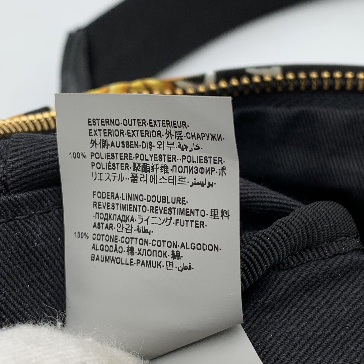 Versace Nylon Baroque Medusa Small Backpack Shoulder Bag For Sale 4