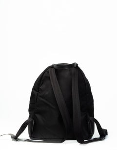 Versace Nylon Logo Stamp Backpack