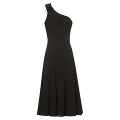 Versace One Shoulder Hoop Embellished Dress Versace One Shoulder Hoop Embellished Dress