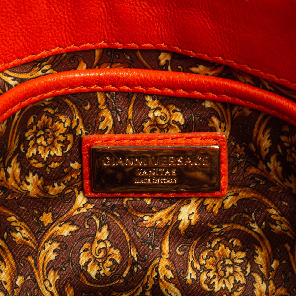 versace orange bag