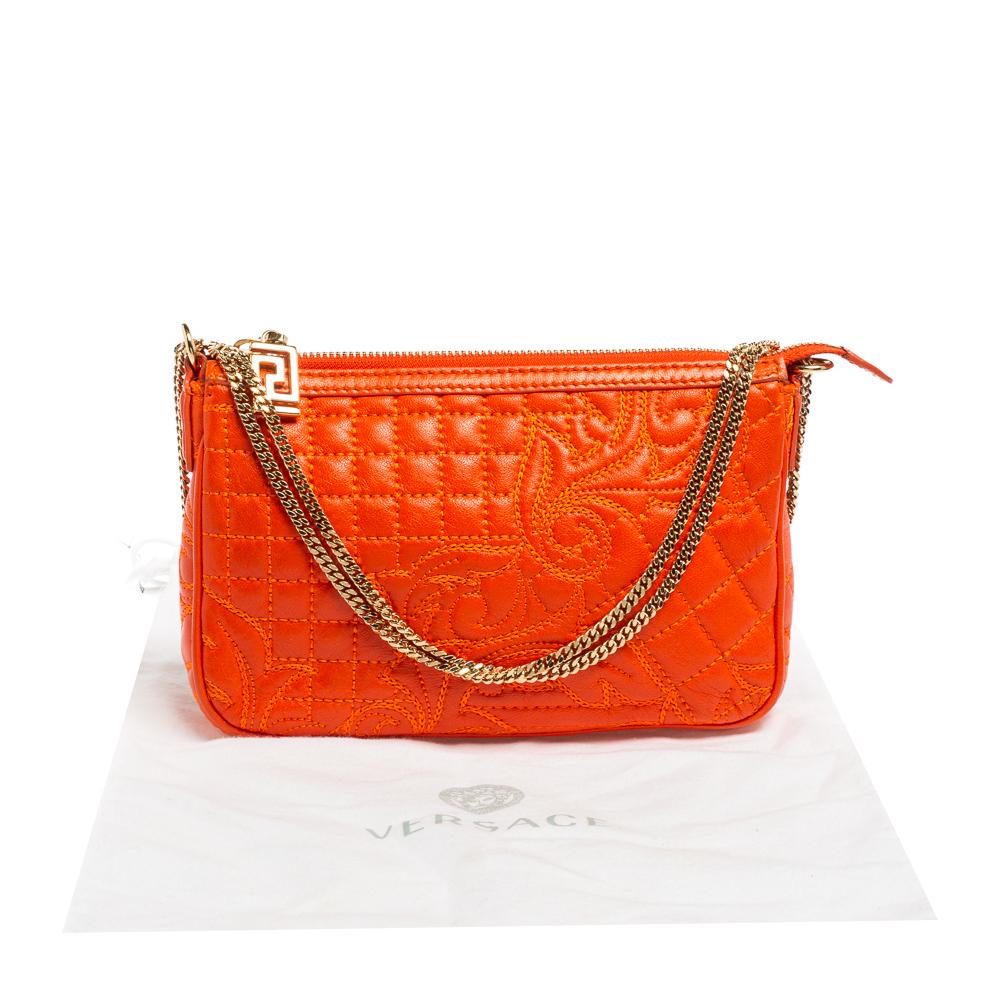 Versace orange bag hot sale