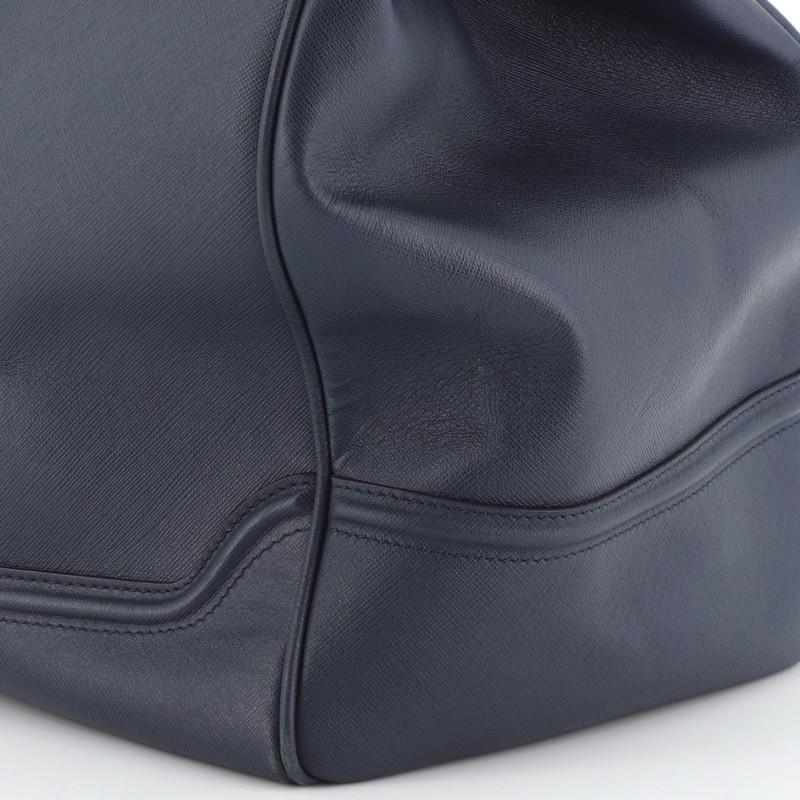 Black Versace Palazzo Empire Bag Leather XL