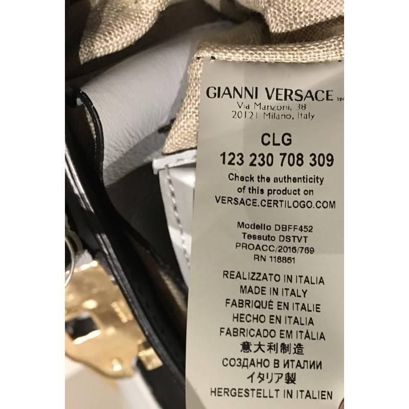 Versace Palazzo Empire Handbag Leather Medium 5