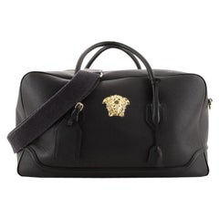 Used Versace Palazzo Medusa Briefcase Saffiano Leather Large