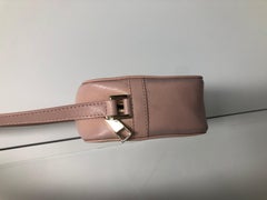 VERSACE Palazzo Medusa head blush pink saffiano leather crossbody camera bag