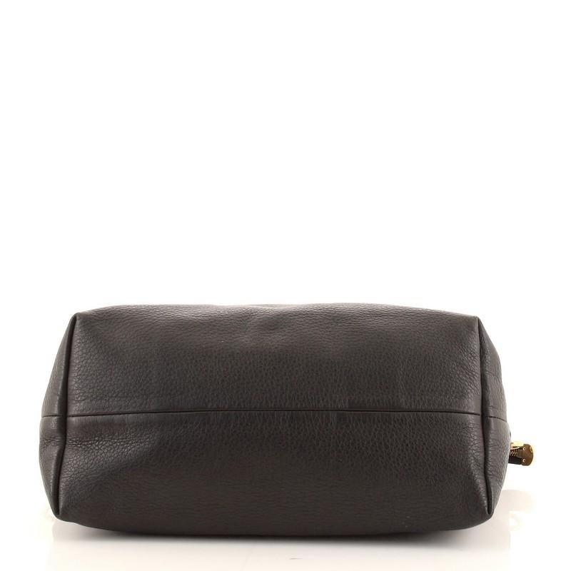 Women's or Men's Versace Palazzo Medusa Zip Convertible Tote Leather Medium