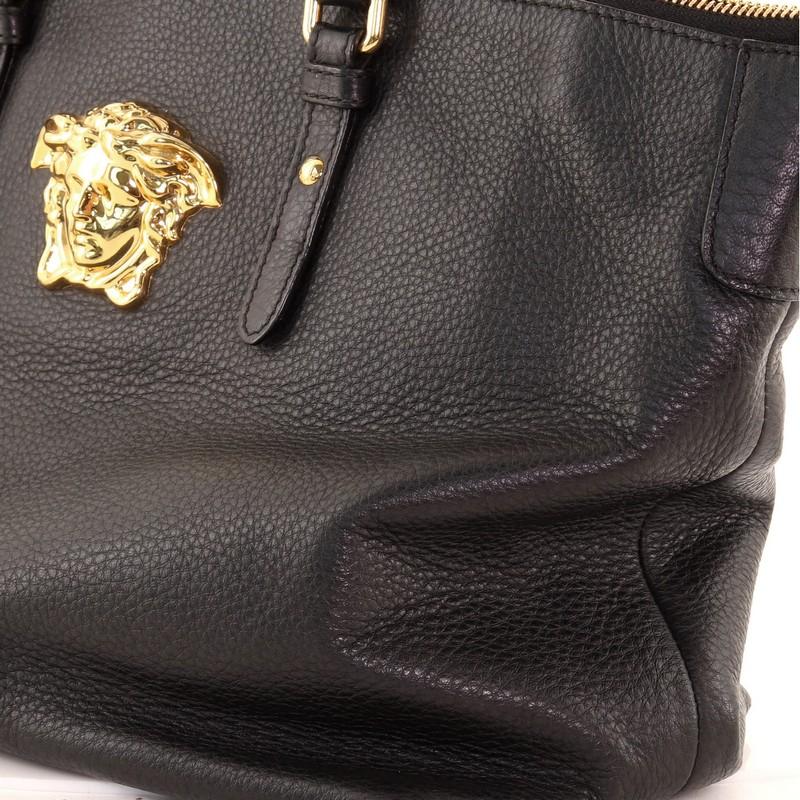 Versace Palazzo Medusa Zip Convertible Tote Leather Medium 3