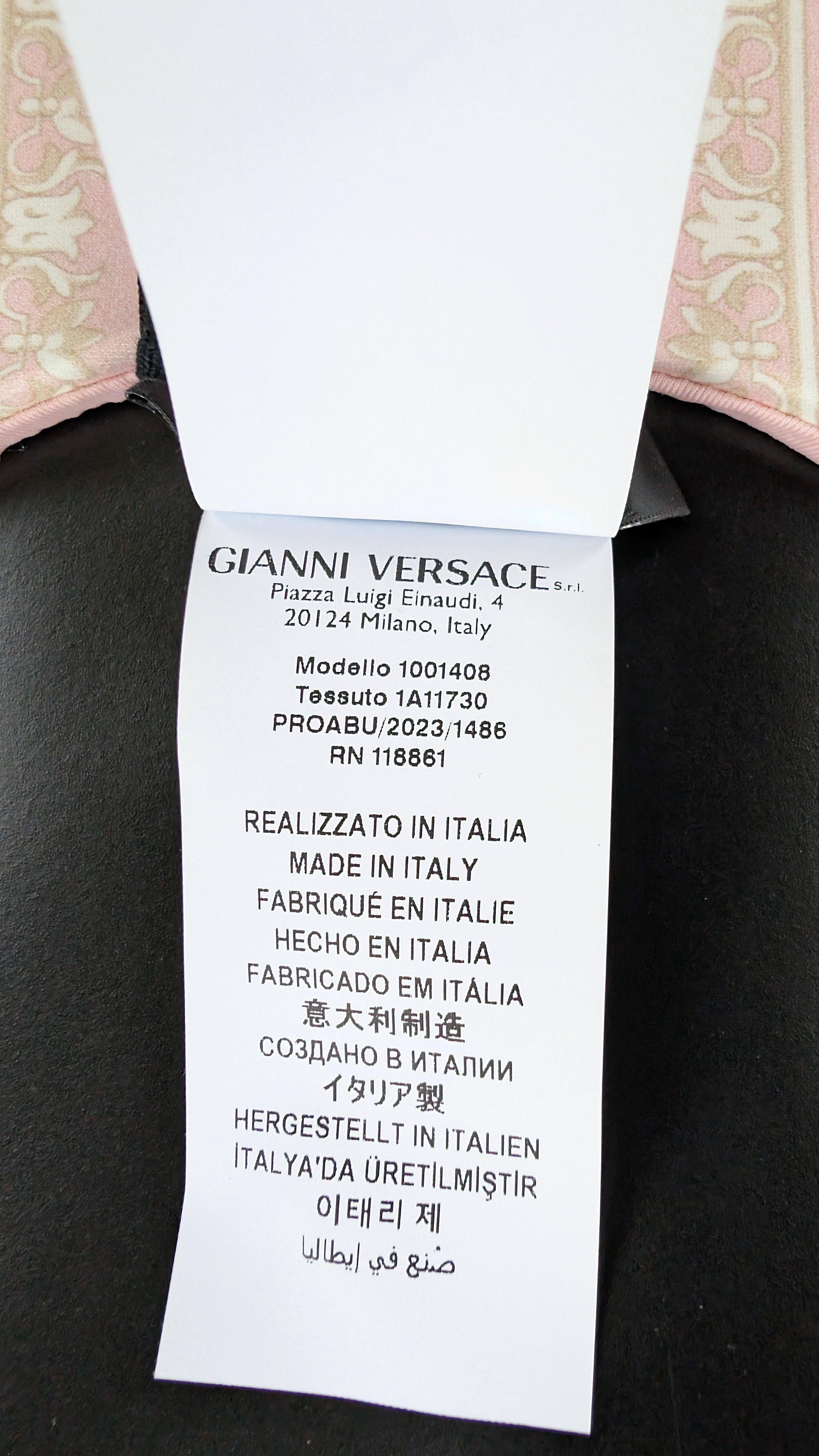 VERSACE Pink Medusa swimwear For Sale 5