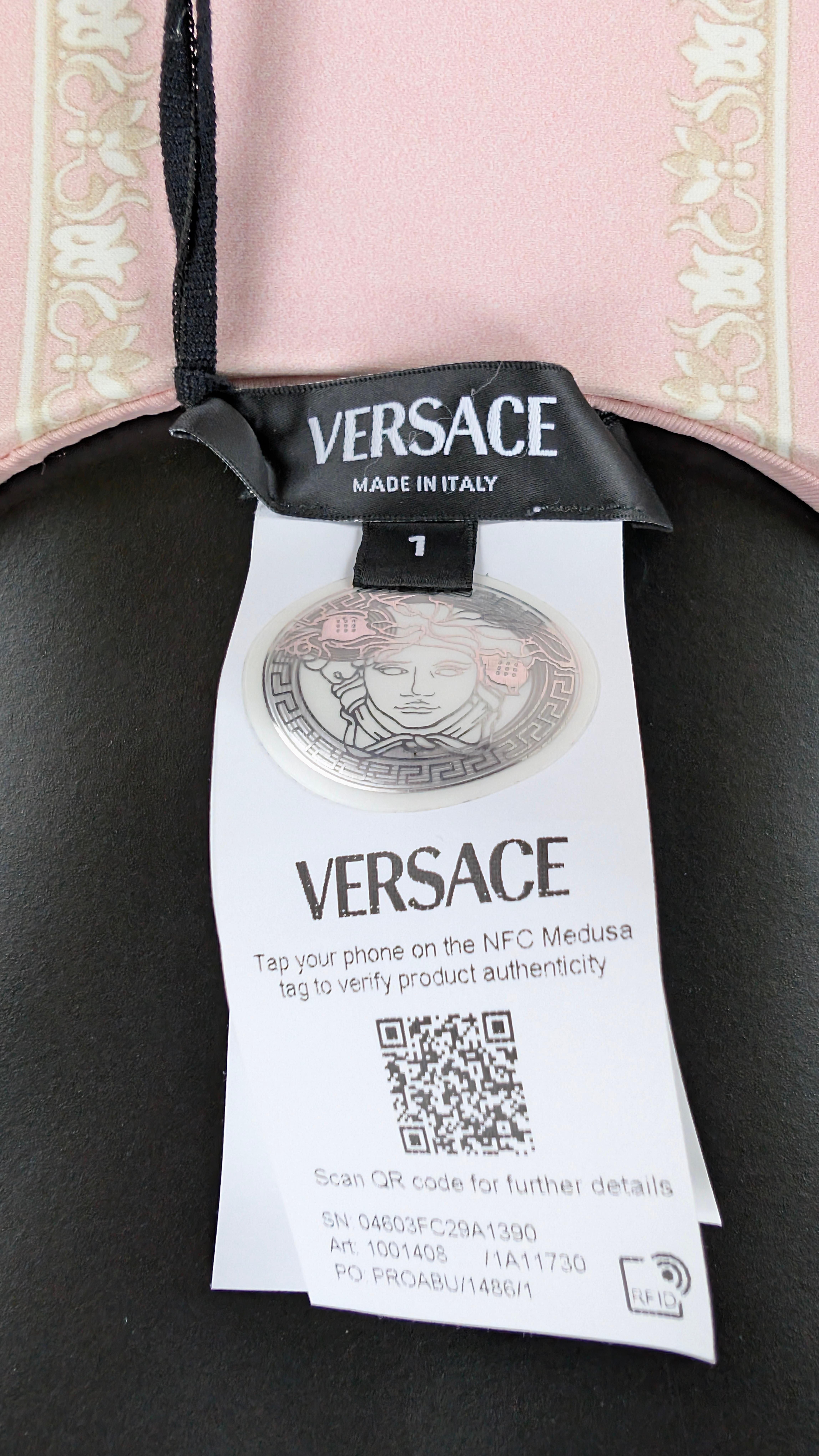 VERSACE Pink Medusa swimwear For Sale 4