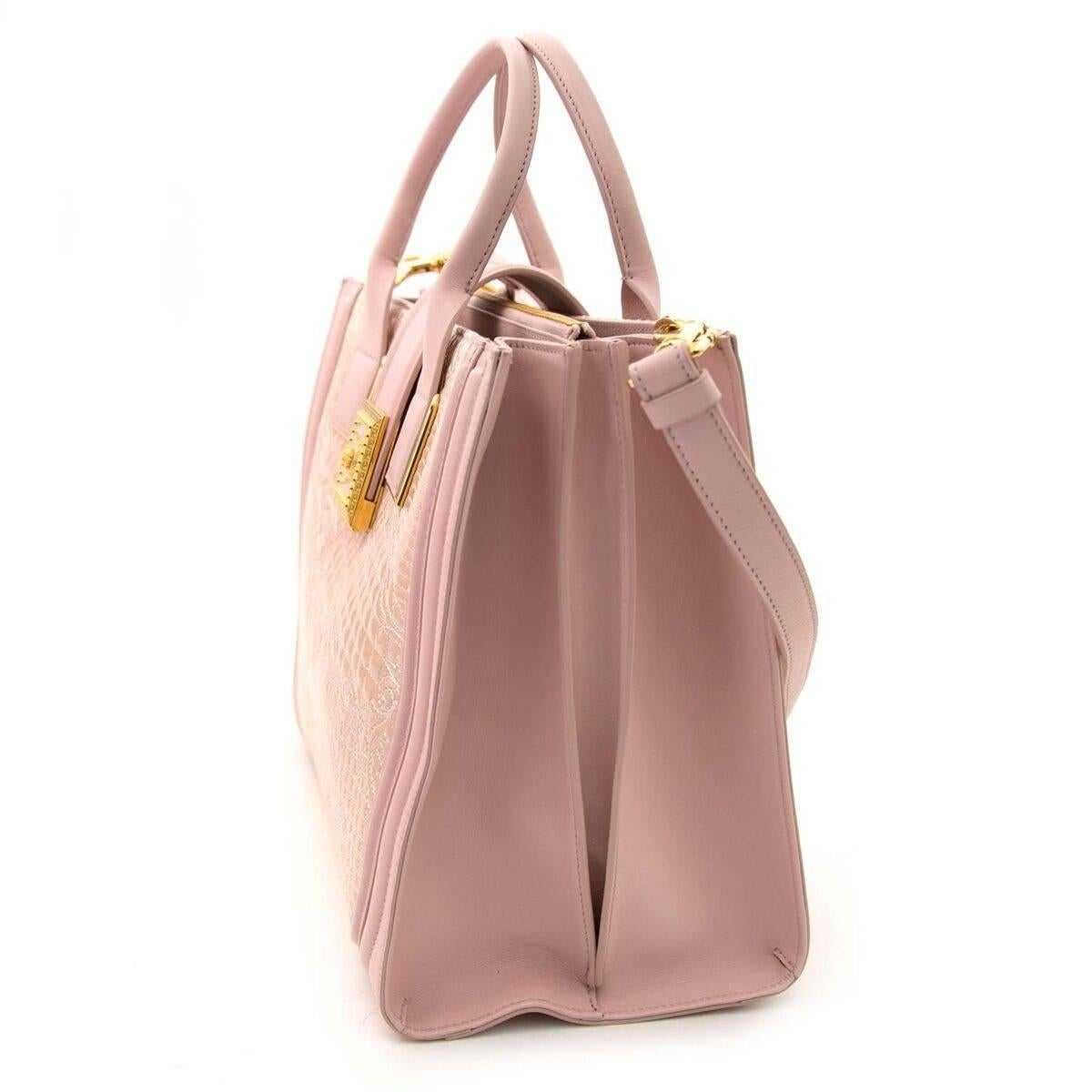 versace pink bag