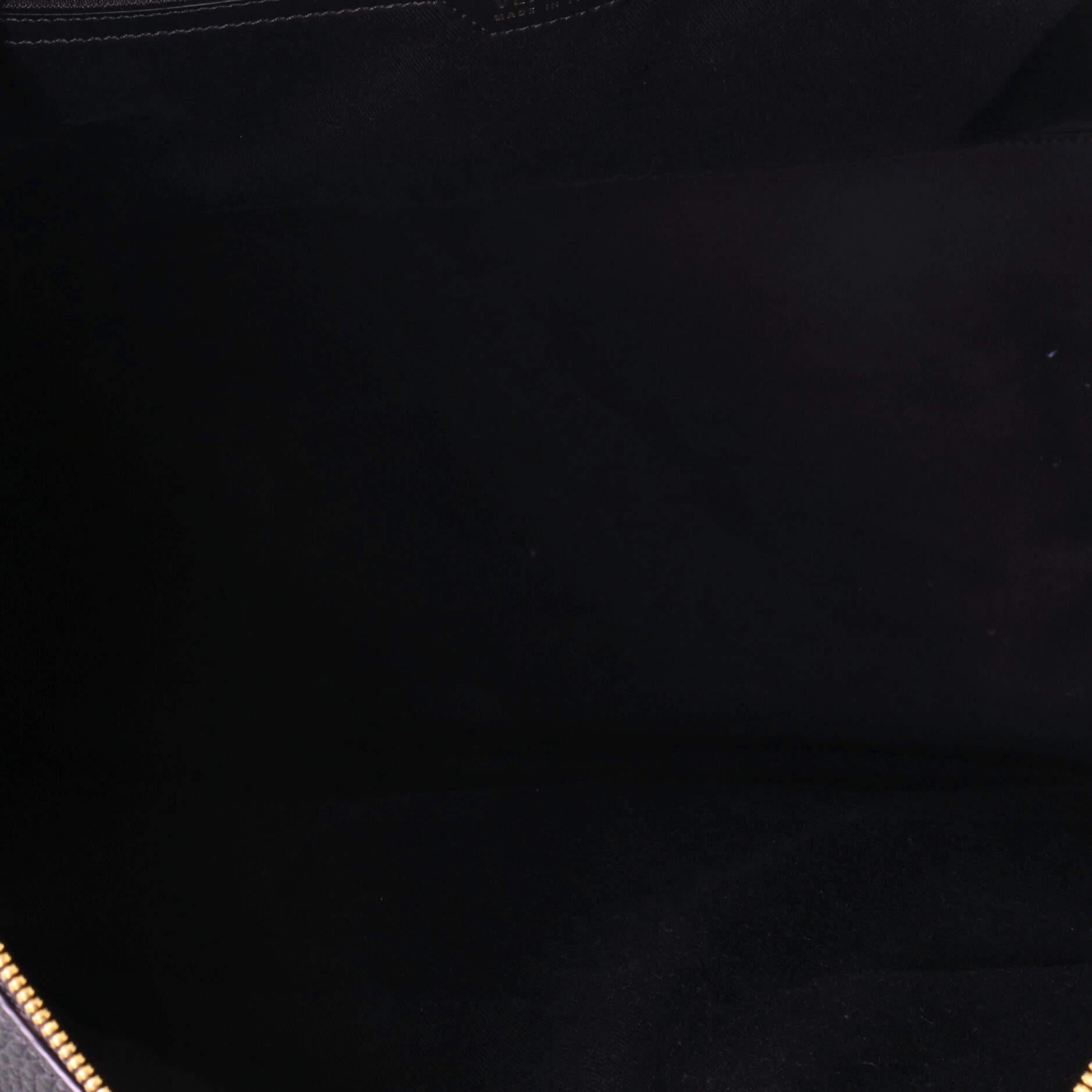 Versace Pop Medusa Convertible Travel Bag Leather Large In Good Condition In NY, NY
