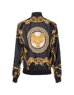 VERSACE PRINTED BOMBER JACKET as seen on BRUNO MARS