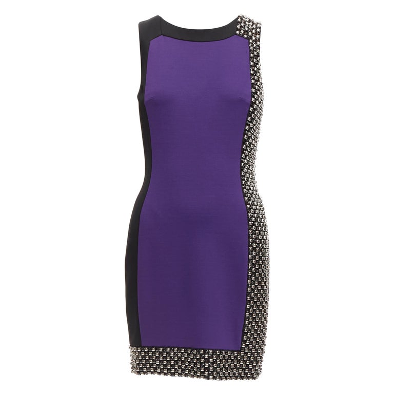 white christmas dresses Purple Sleeveless Cocktail Dress